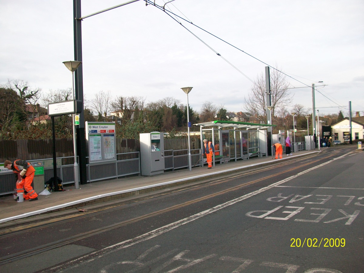 West Croydon Refurbished Tramstop